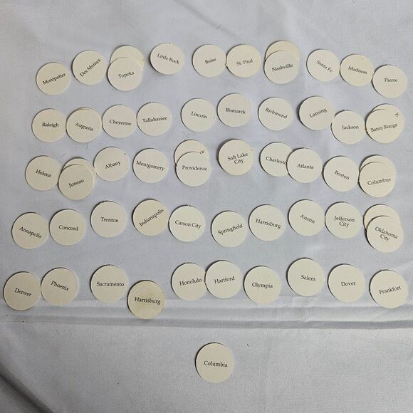 Vintage Where in the USA is Carmen Sandiego? Board Game Complete 1993 - Picture 15 of 15